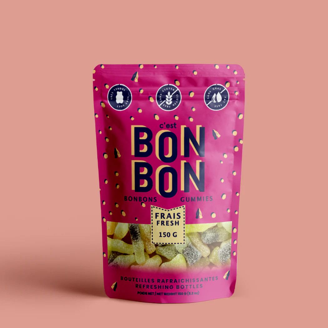 Sour Pop Bottles 150g