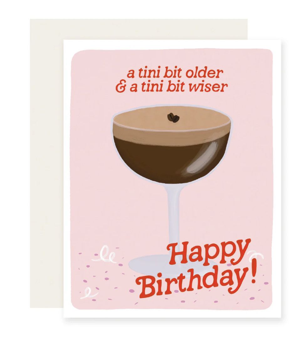 Espresso Tini Birthday