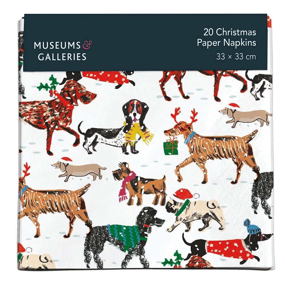 Paper Napkins Set of 20 Winter Walkies