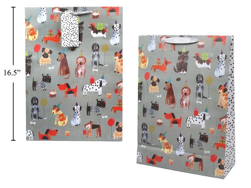 Jumbo Gift Bag Dogs