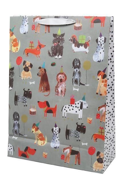 Jumbo Gift Bag Dogs