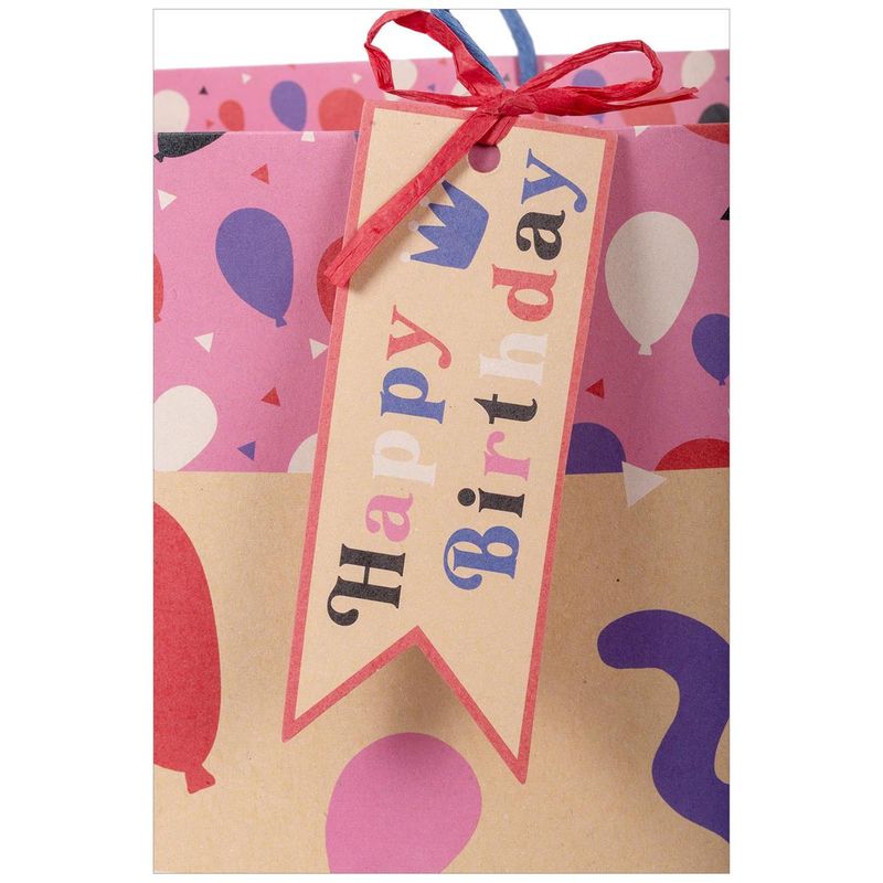 Jumbo Gift Bag Birthday Cats