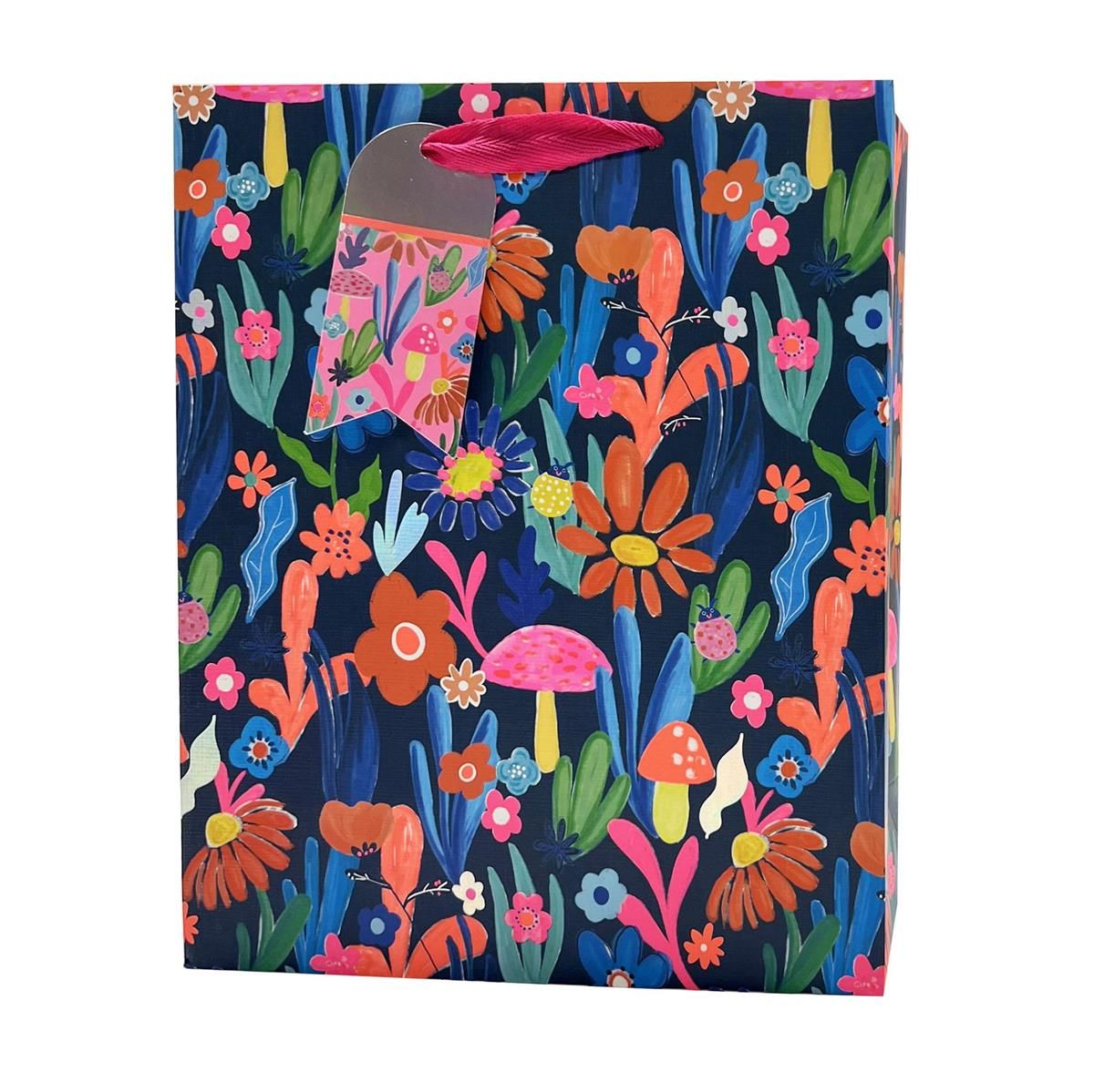 Jumbo Gift Bag Neon Garden