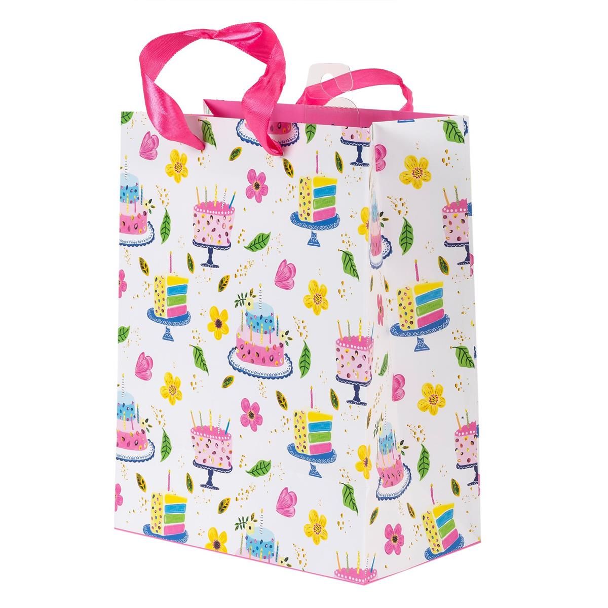 Medium Gift Bag Birthday Cakes