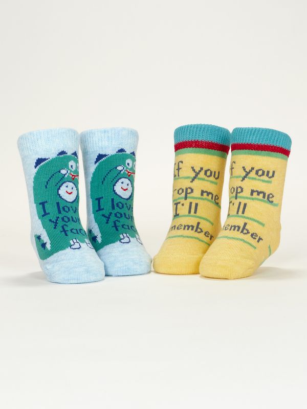 I Love Your Face/ If You Drop Me I'll Remember Baby Socks