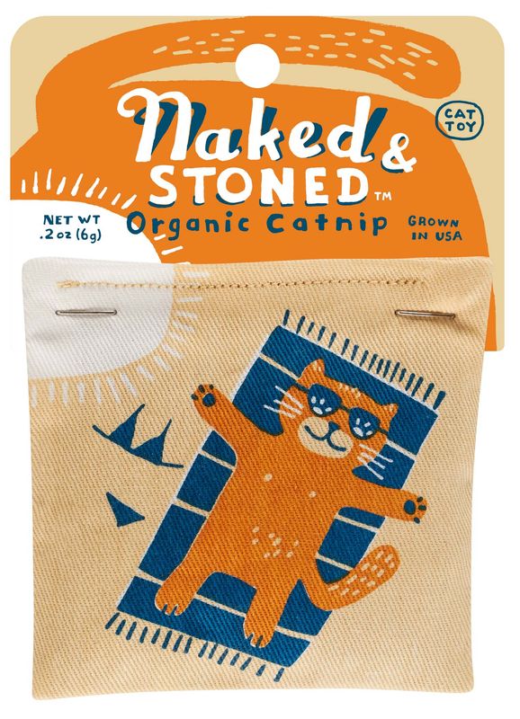 Naked And Stoned Catnip Toy