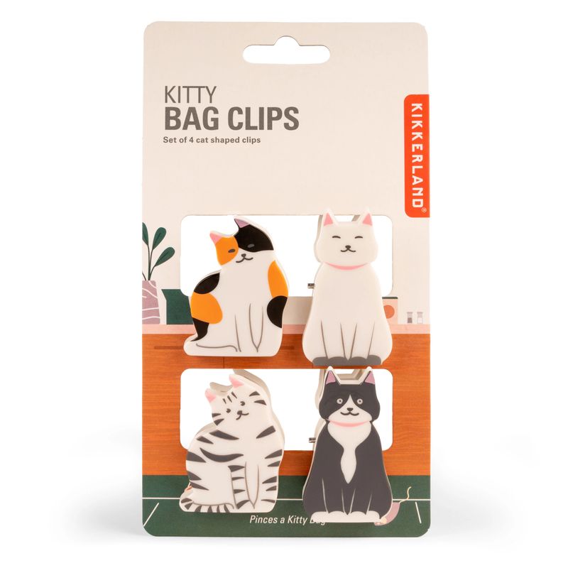 Kitty Bag Clips Set of 4