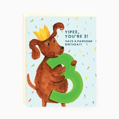3rd Birthday Dog