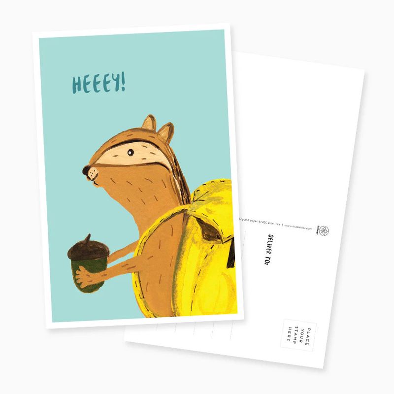 Chipmunk Postcard