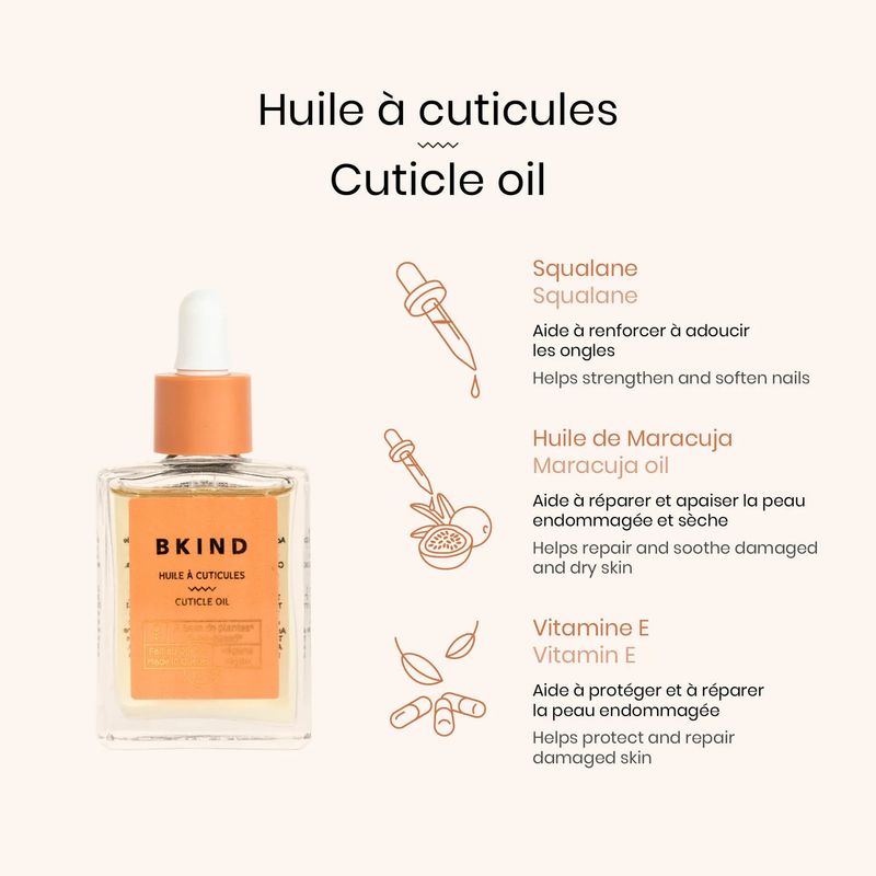 Cuticle Oil with vitamin E and Squalane