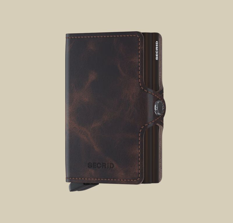 Twinwallet Vintage Chocolate