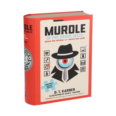 500 Piece Puzzle Murdle In The Hedge Maze