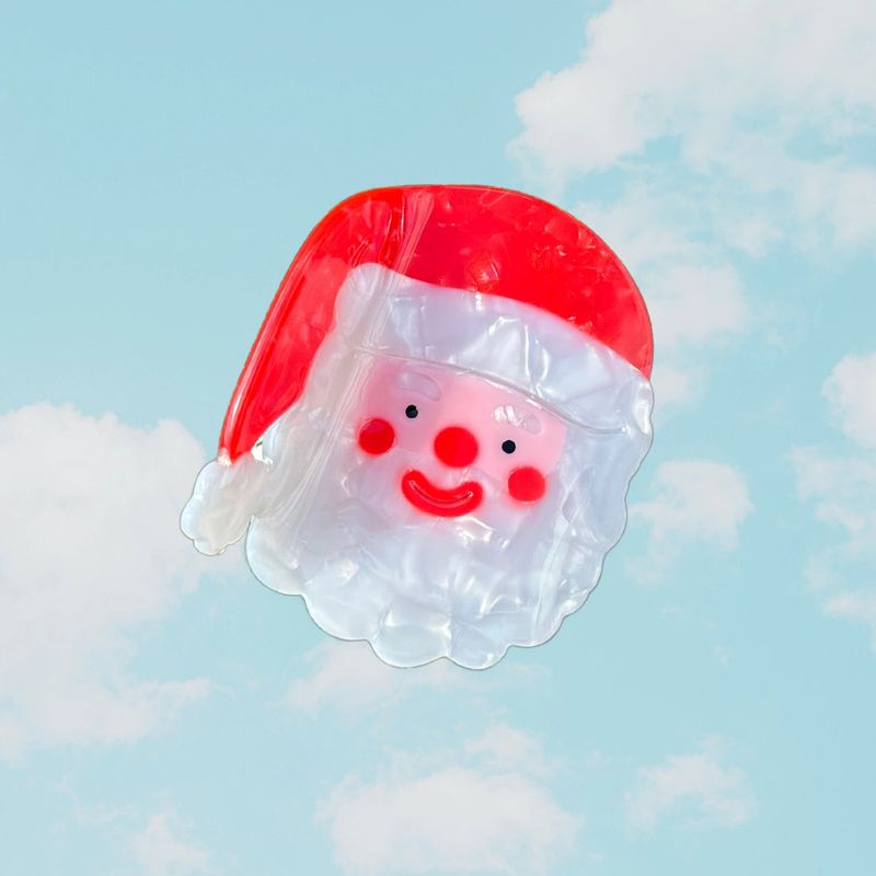 Hair Clip Santa
