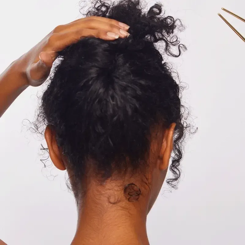 Metal French Hair Pin Gold