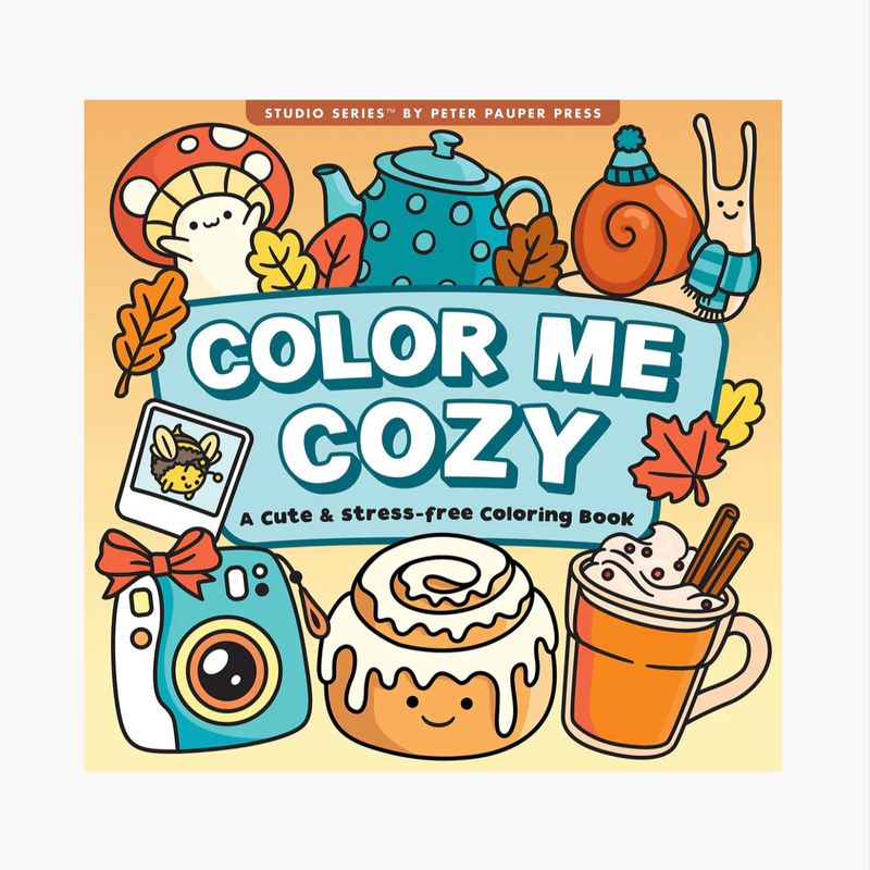 Colouring Book Color Me Cozy