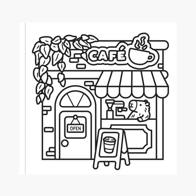 Colouring Book Color Me Comfy