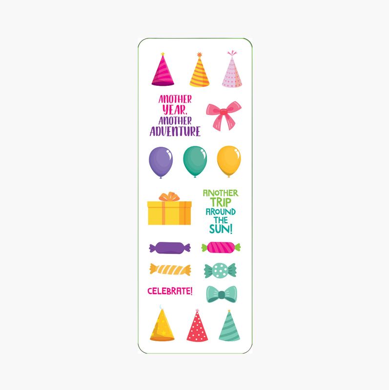 Sticker Set Birthday