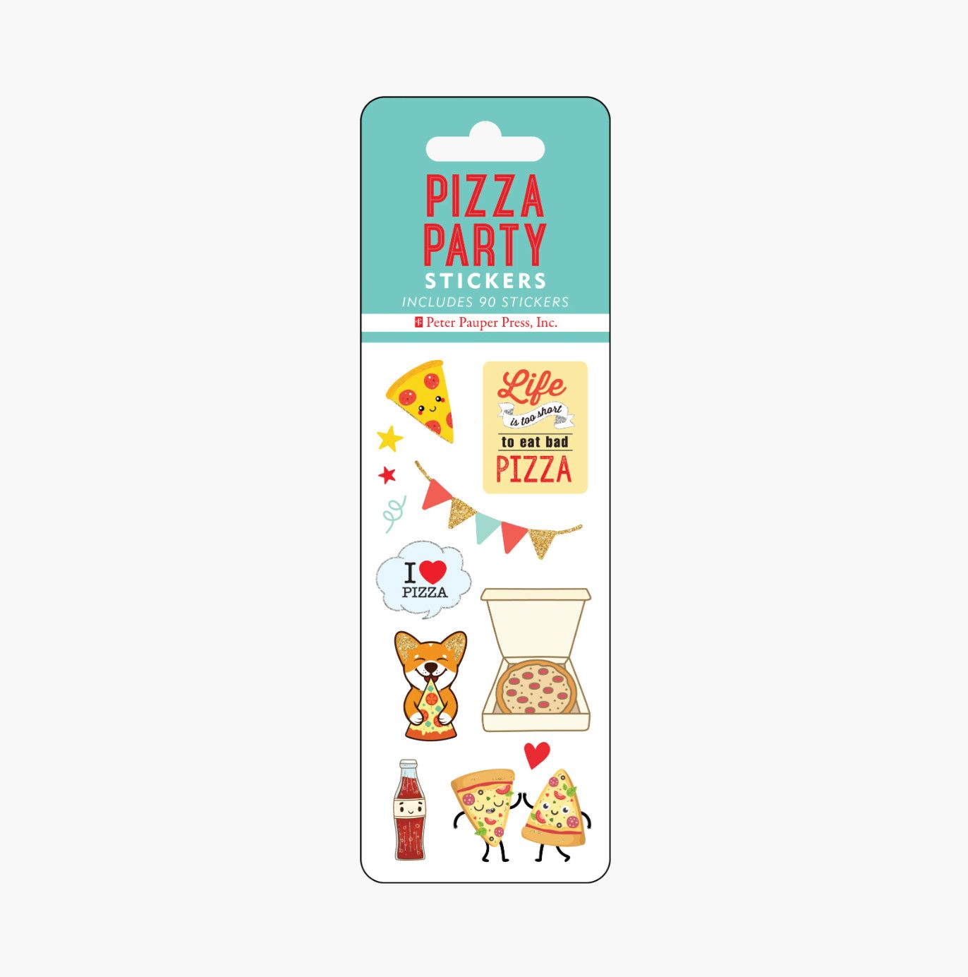 Sticker Set Pizza Party