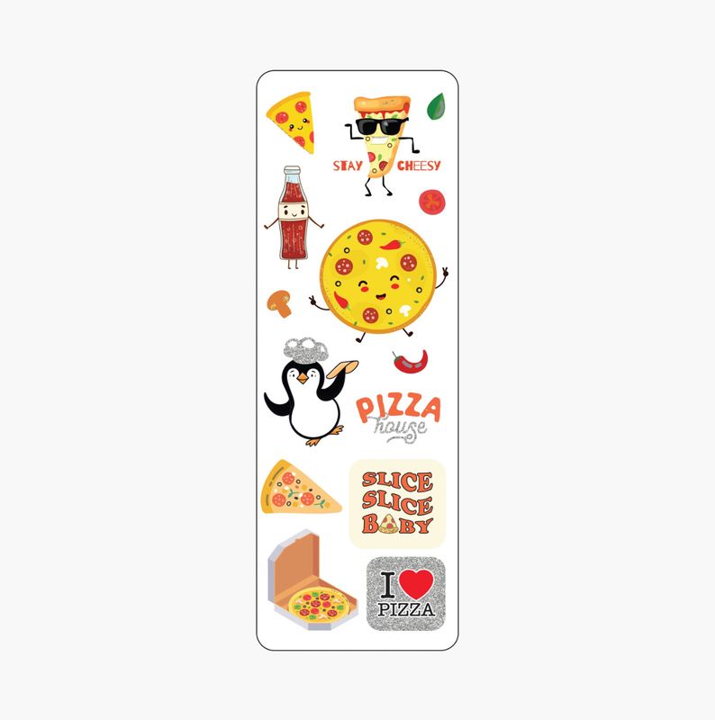 Sticker Set Pizza Party