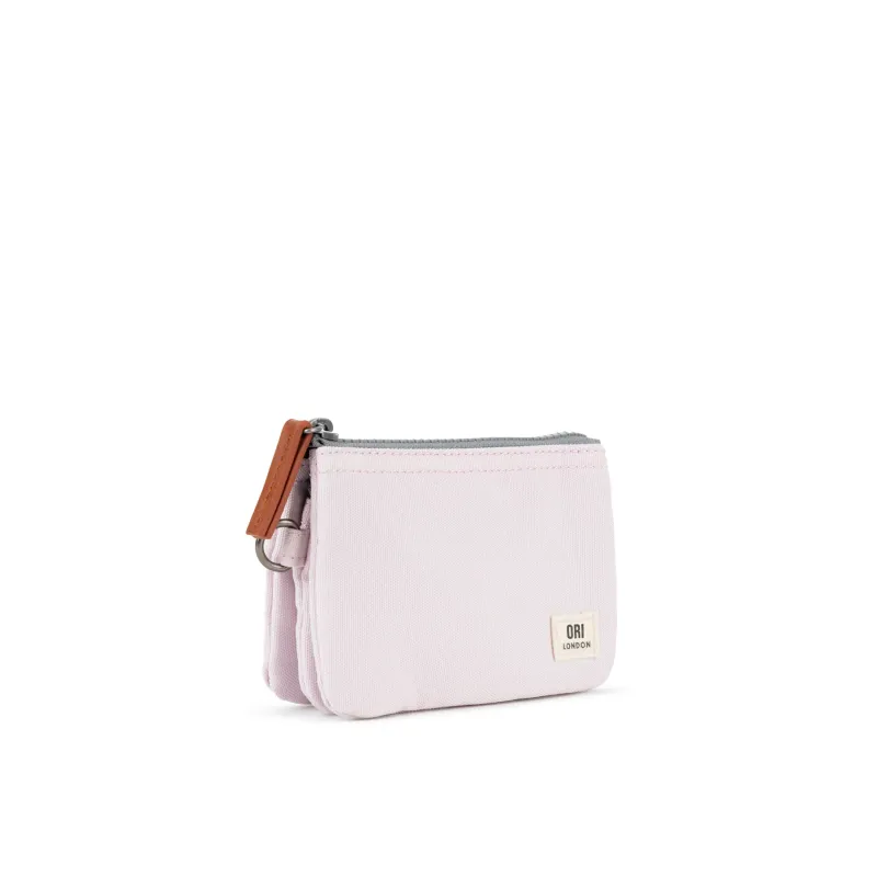 Carnaby Small Transcendent Pink Recycled Canvas Wallet