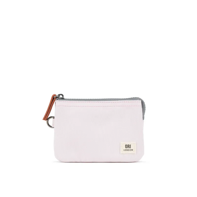 Carnaby Small Transcendent Pink Recycled Canvas Wallet