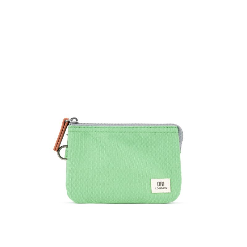 Carnaby Small Peppermint Recycled Canvas Wallet