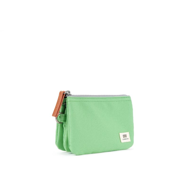 Carnaby Small Peppermint Recycled Canvas Wallet
