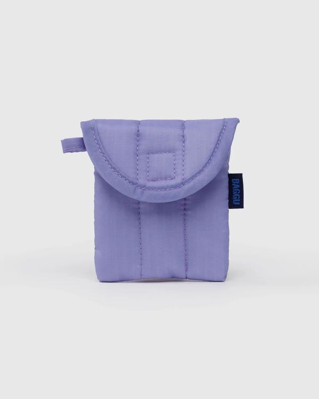 Puffy Earbuds Case Wisteria