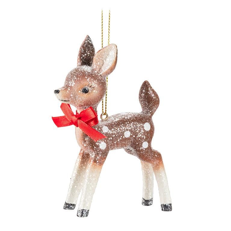 Ornament Vintage Standing Fawn