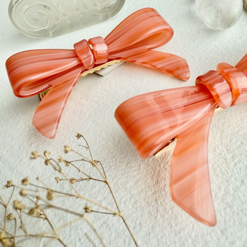 "Zooey" Bow Hair Clips Hermosa