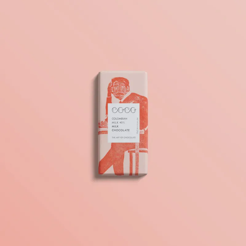 Mini Columbian Milk Chocolate (40%) Bar