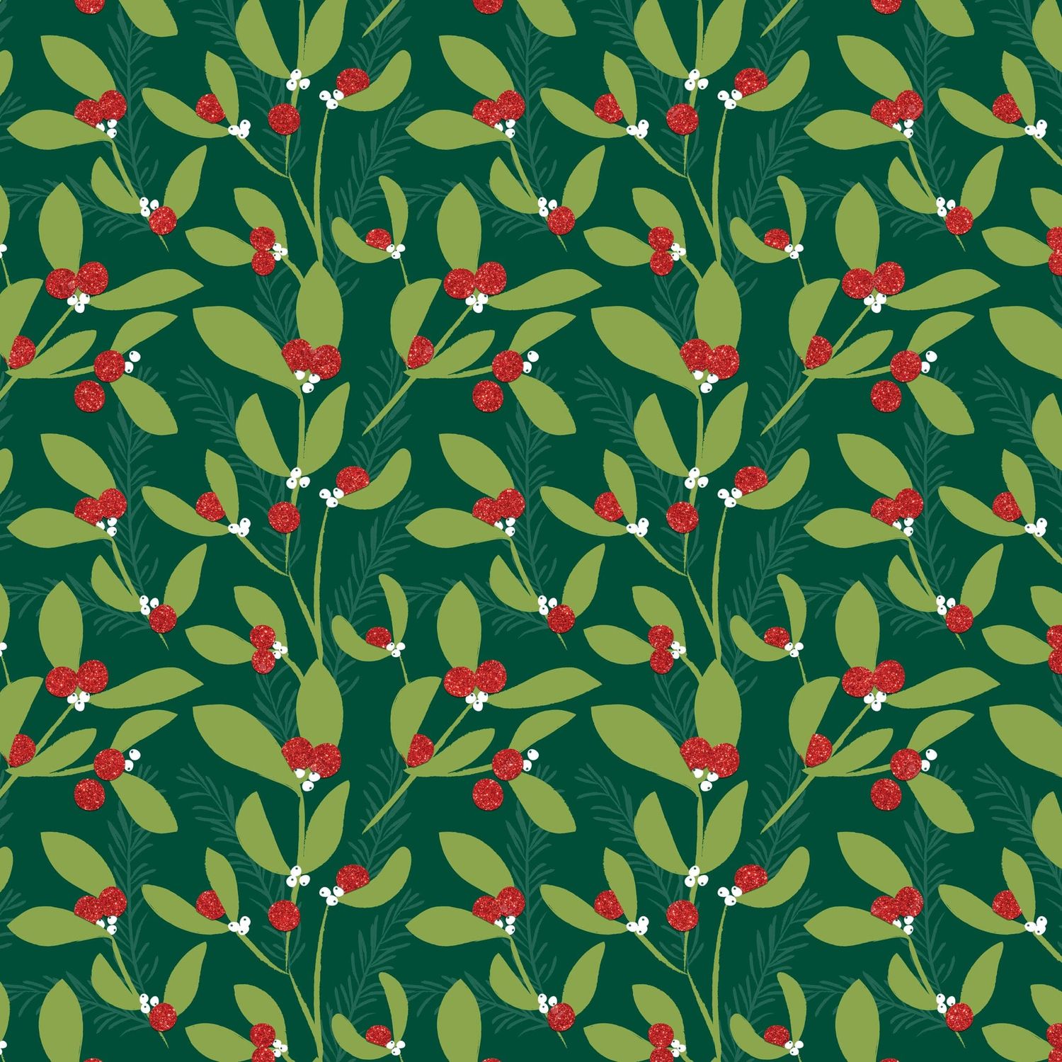 Gift Roll Wrap Whimsy Berries