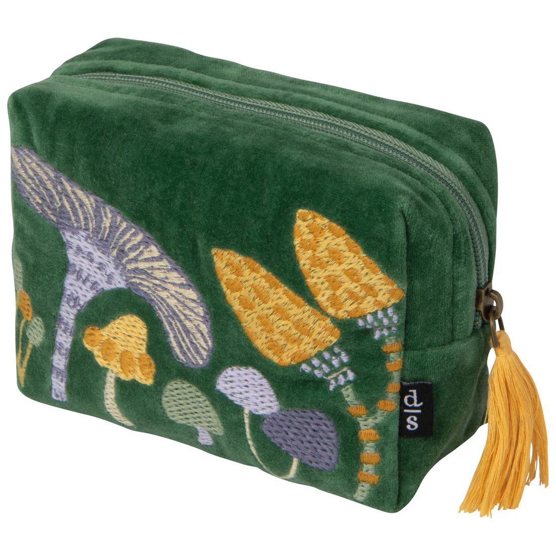 Embroidered Pouch Wildgrove