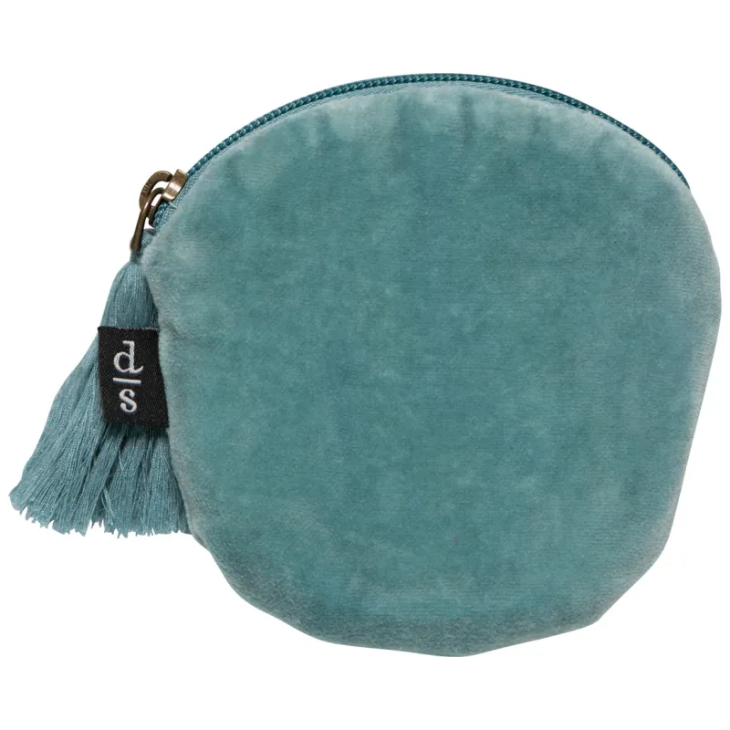 Embroidered Coin Purse Catbloom