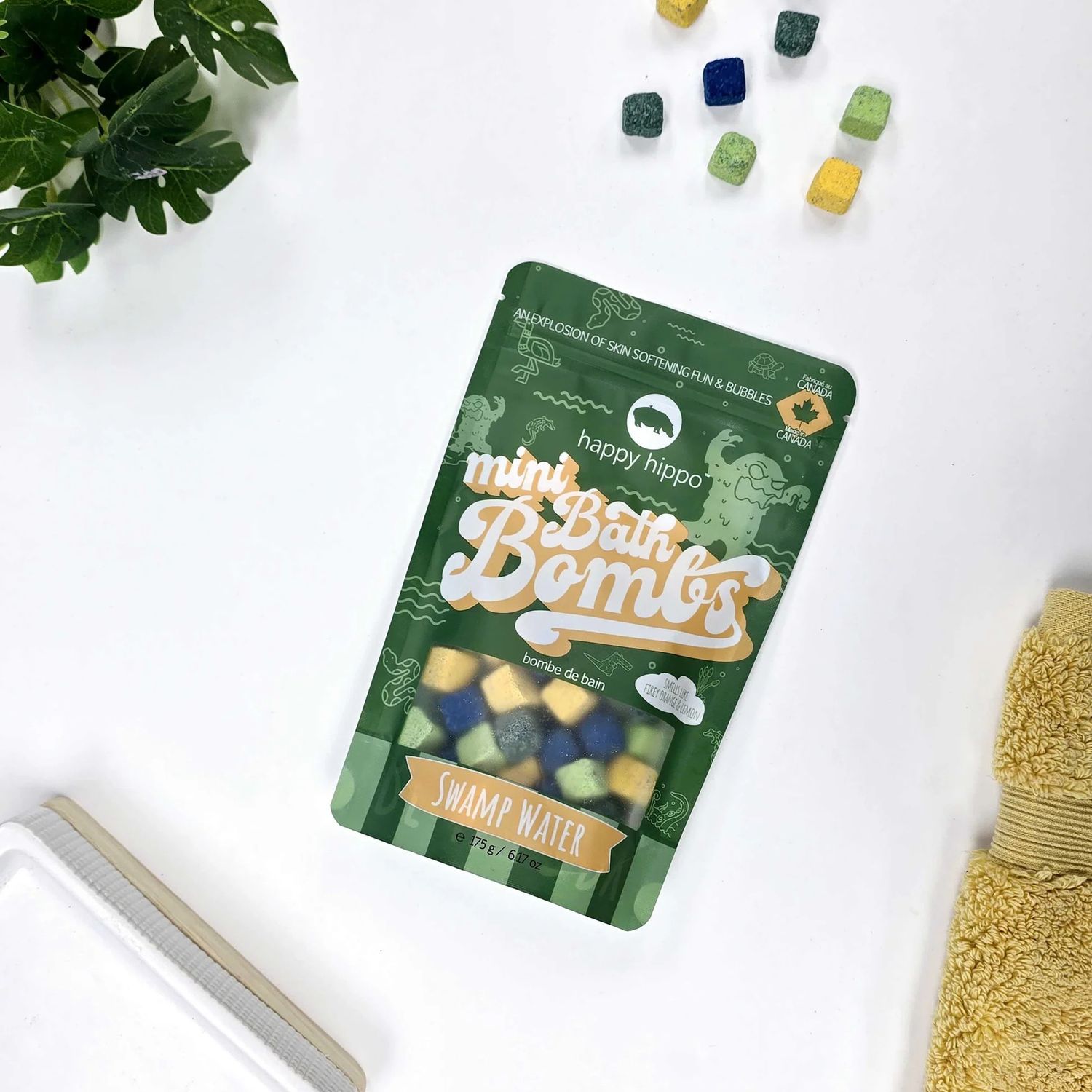 Mini Bath Bombs Swamp Water