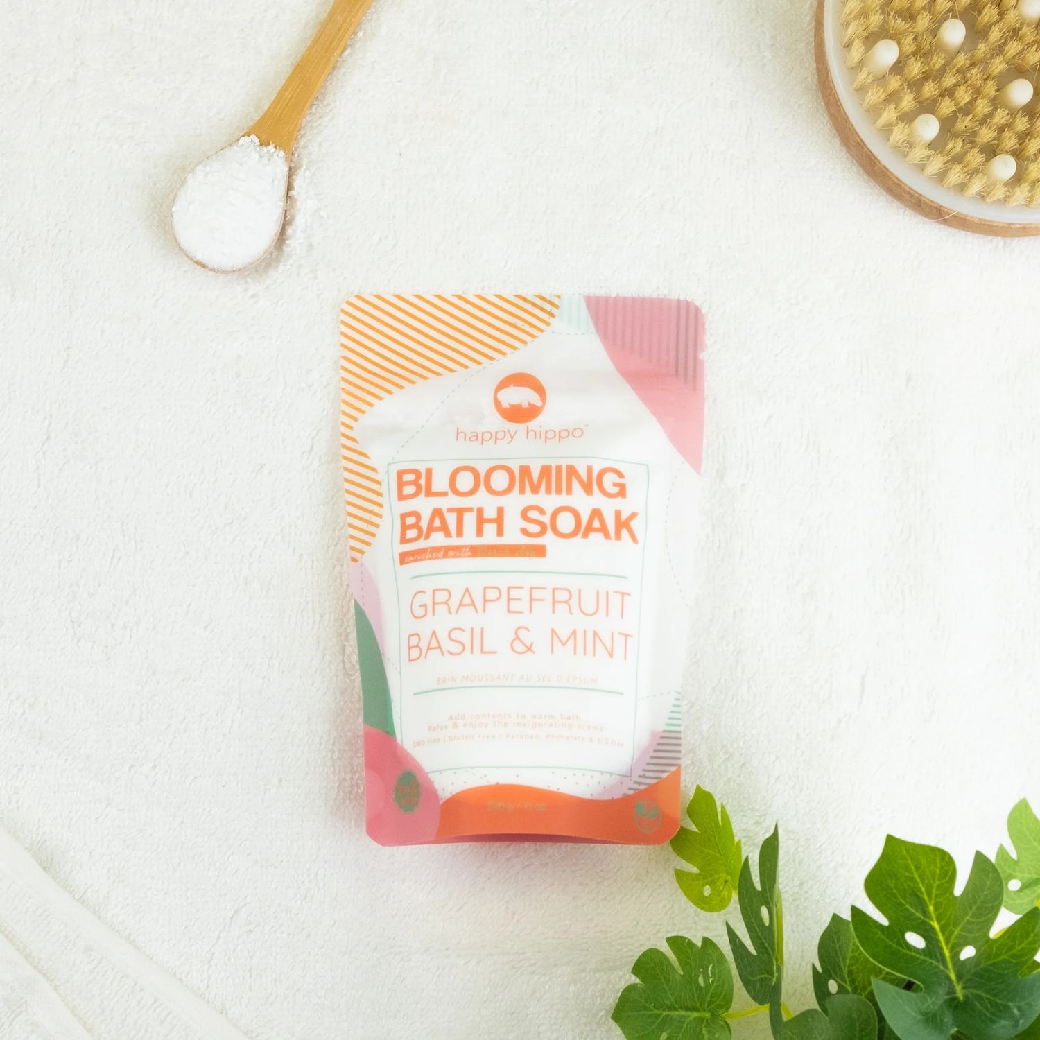Blooming Bath Soak Grapefruit Basil &amp; Mint 200g