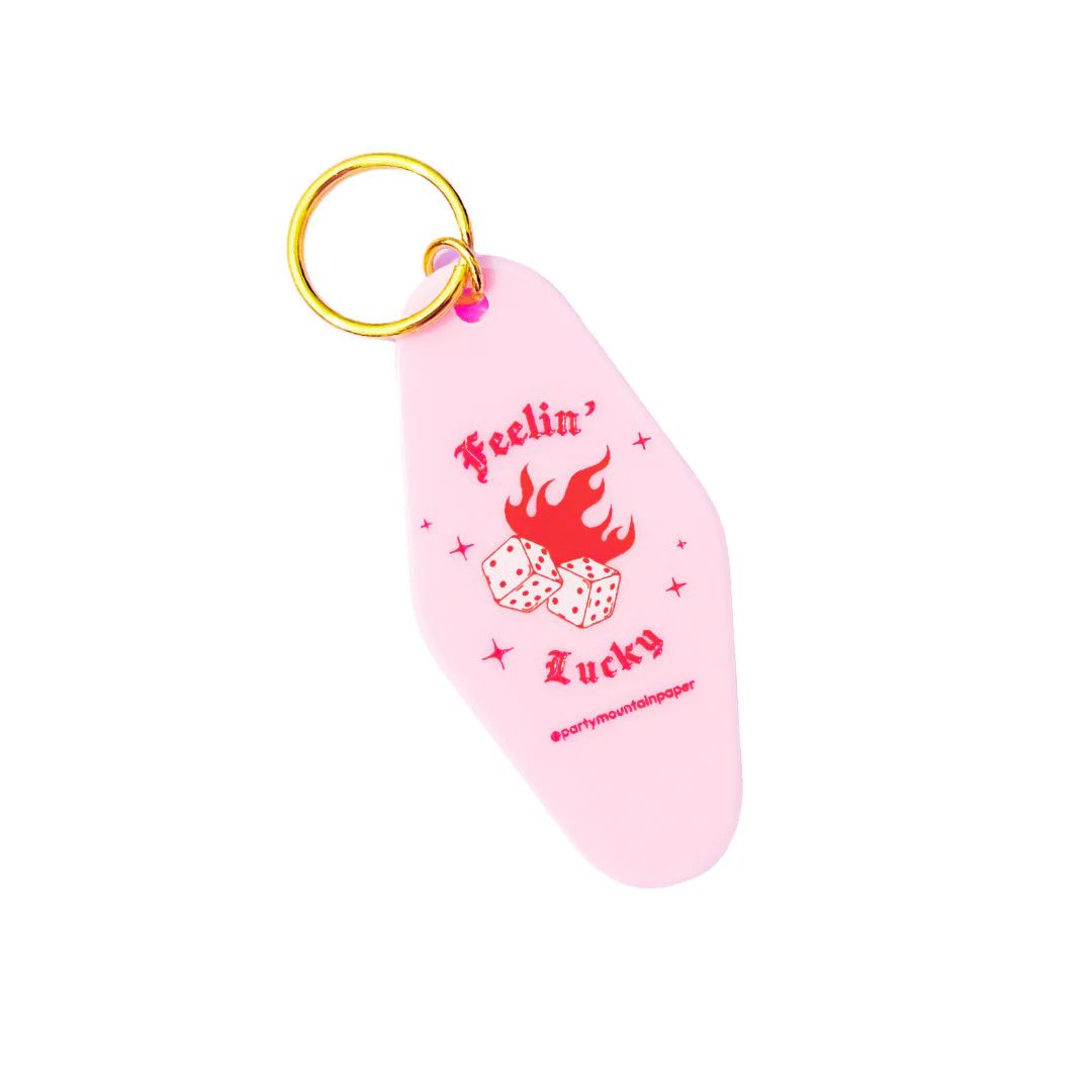 Motel Keychain Feelin&#39; Lucky