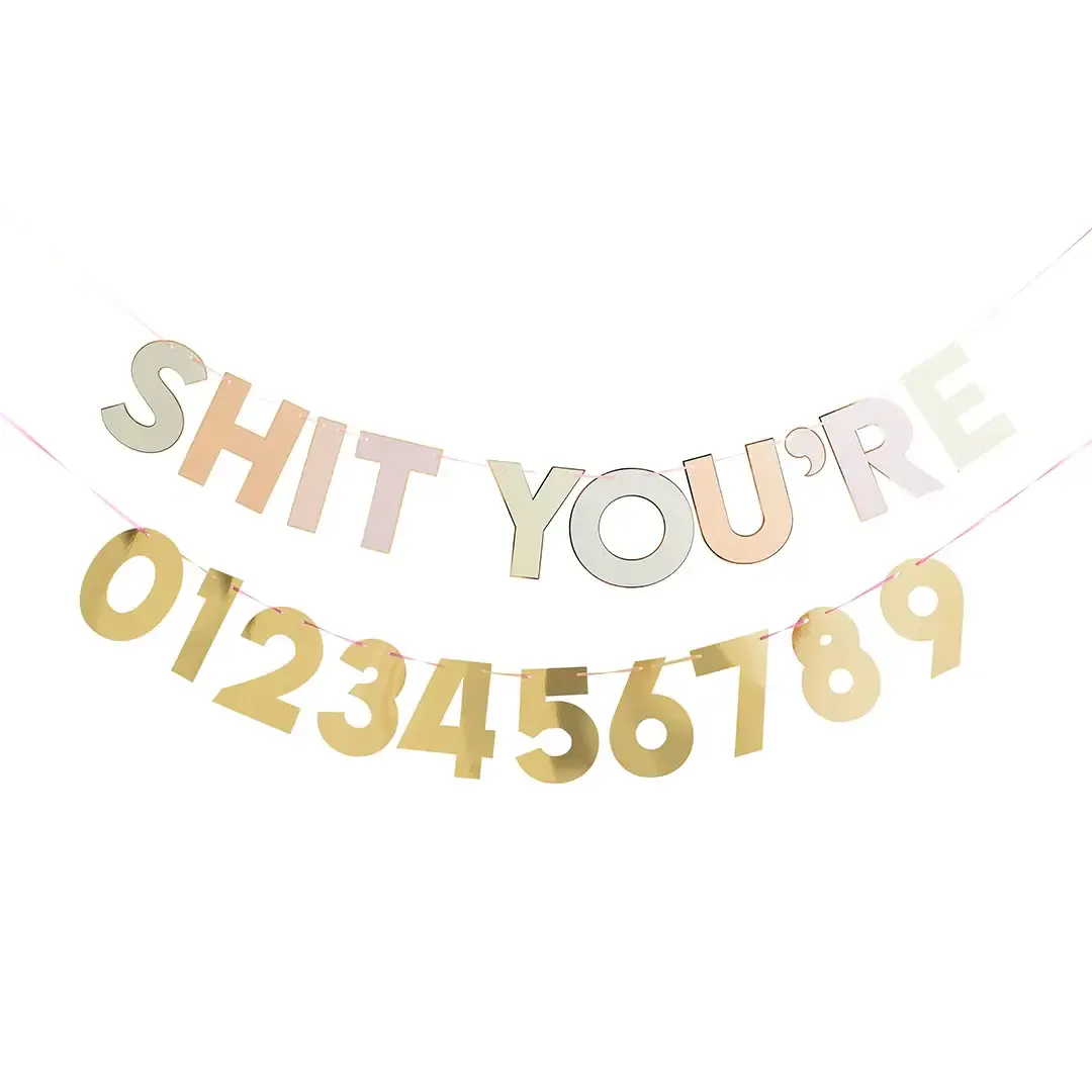 Milestone &quot;Shit You&#39;re&quot; Custom banner 2m