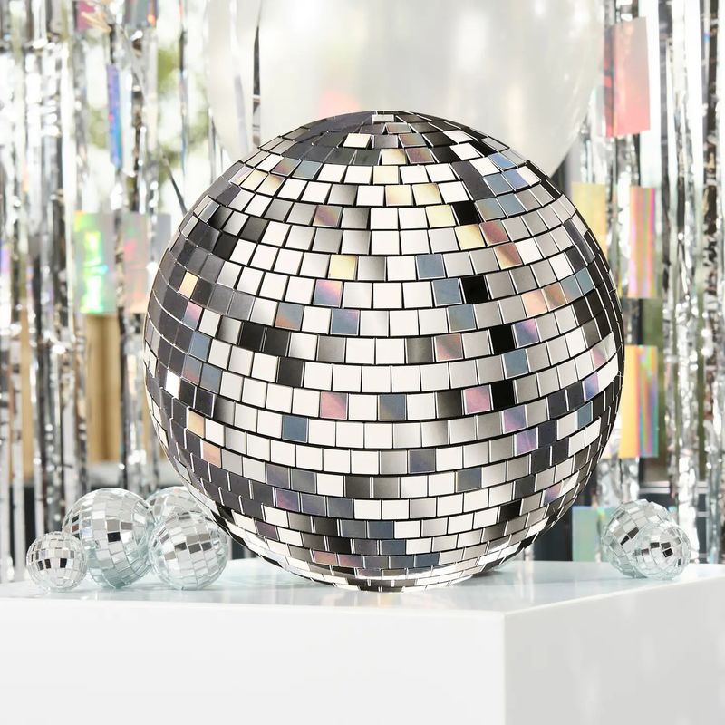 Disco Paper Plates - Pack of 8