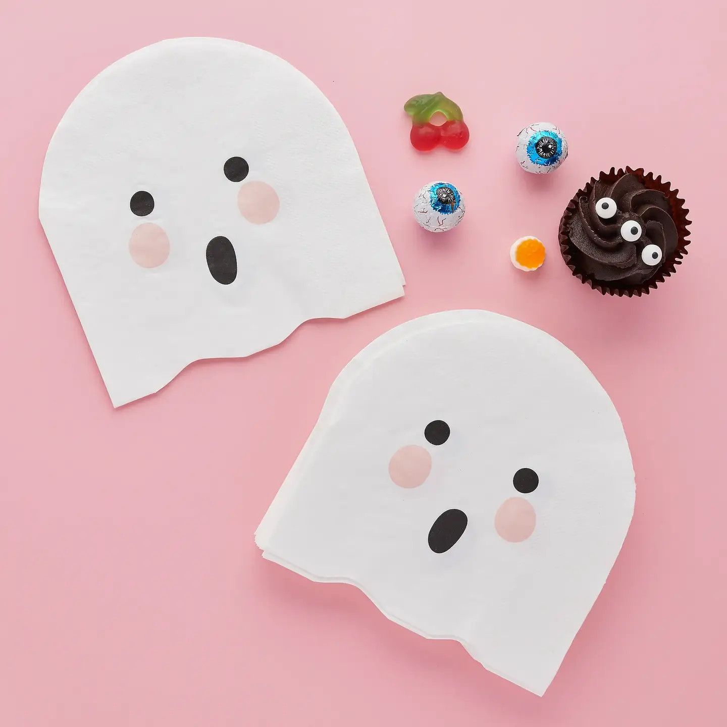 Boo the Ghost Paper Napkins 16 Pack