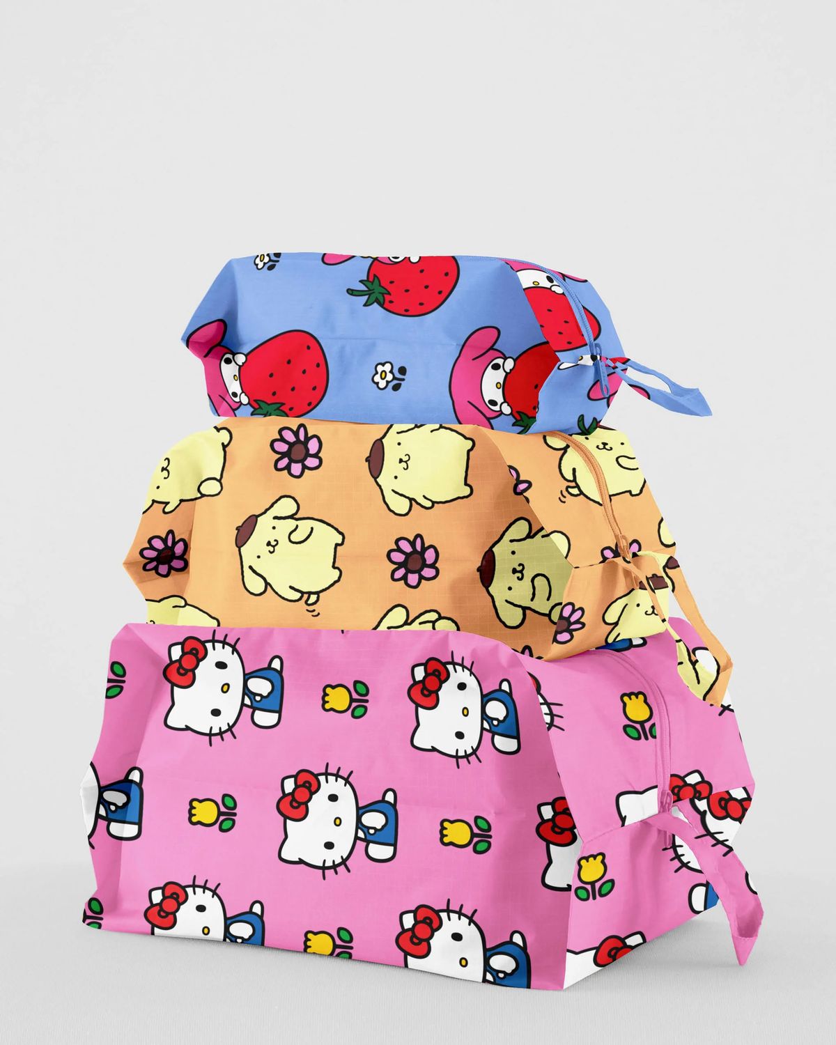 3D Zip Set Hello Kitty and Friends Florals