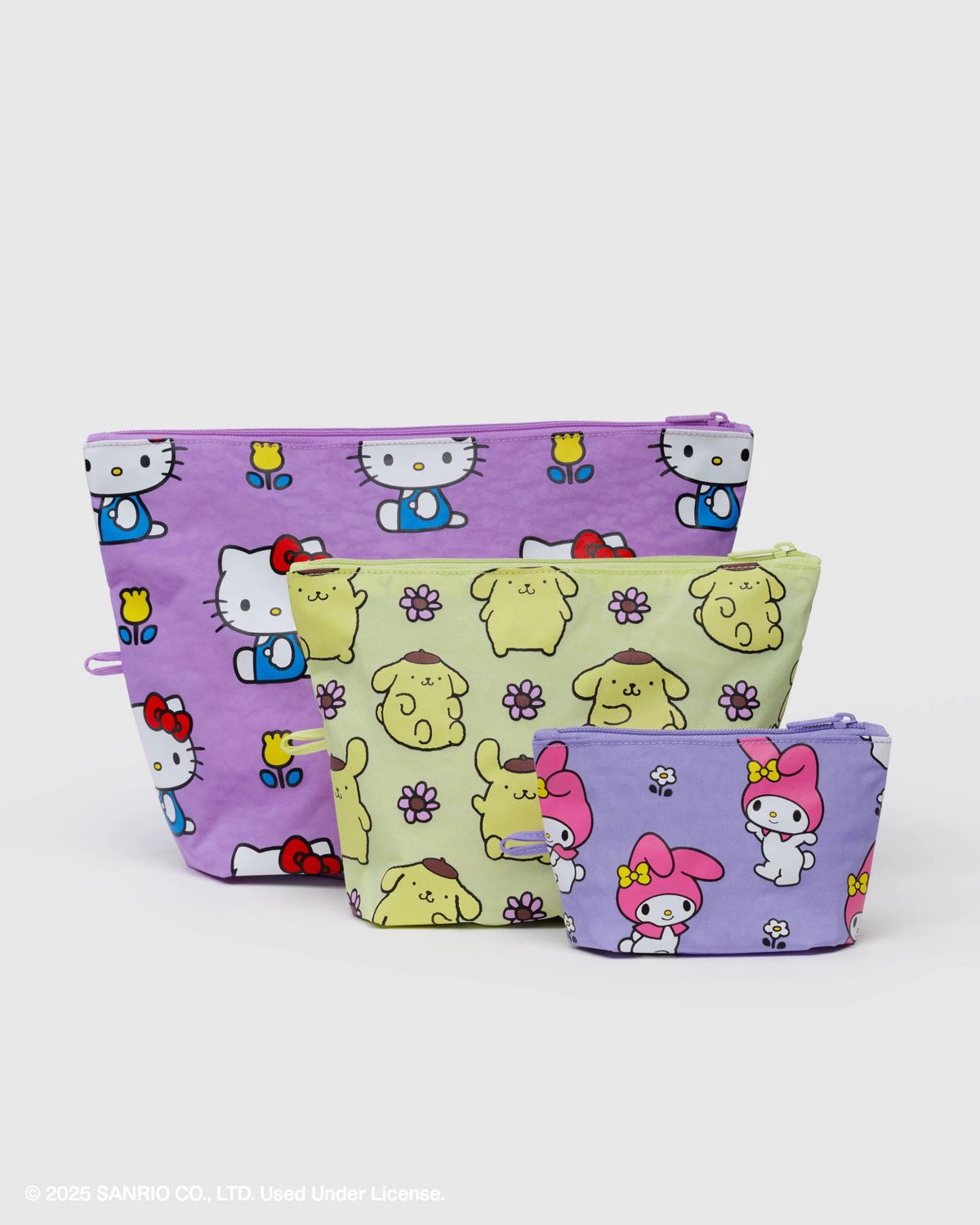Go Pouch Set Hello Kitty and Friends Florals
