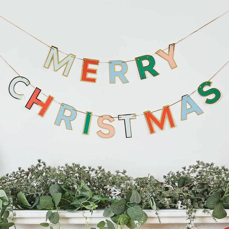 Merry Christmas Banner 2.5m