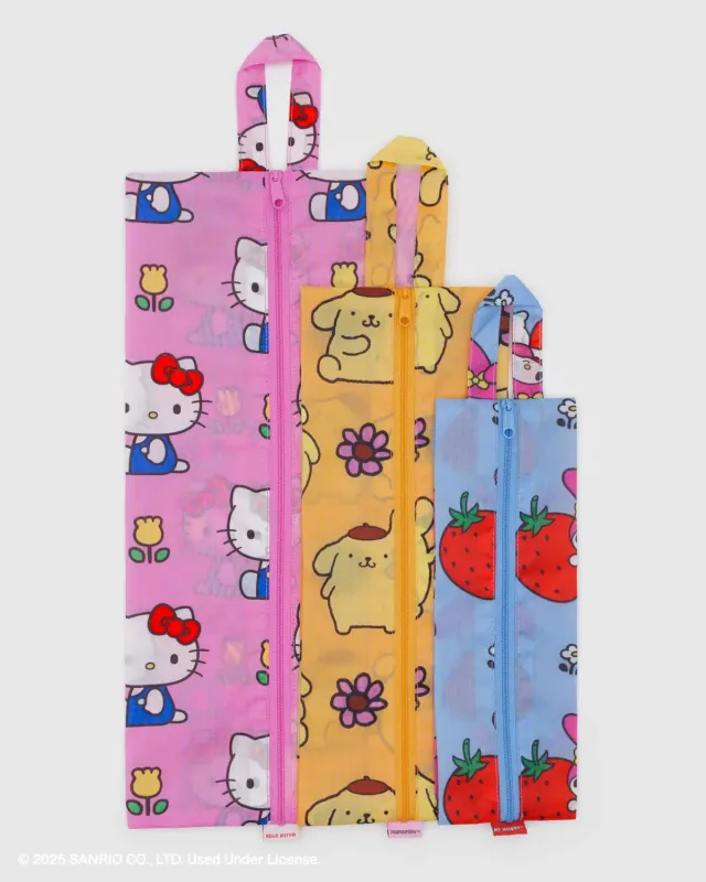 3D Zip Set Hello Kitty and Friends Florals