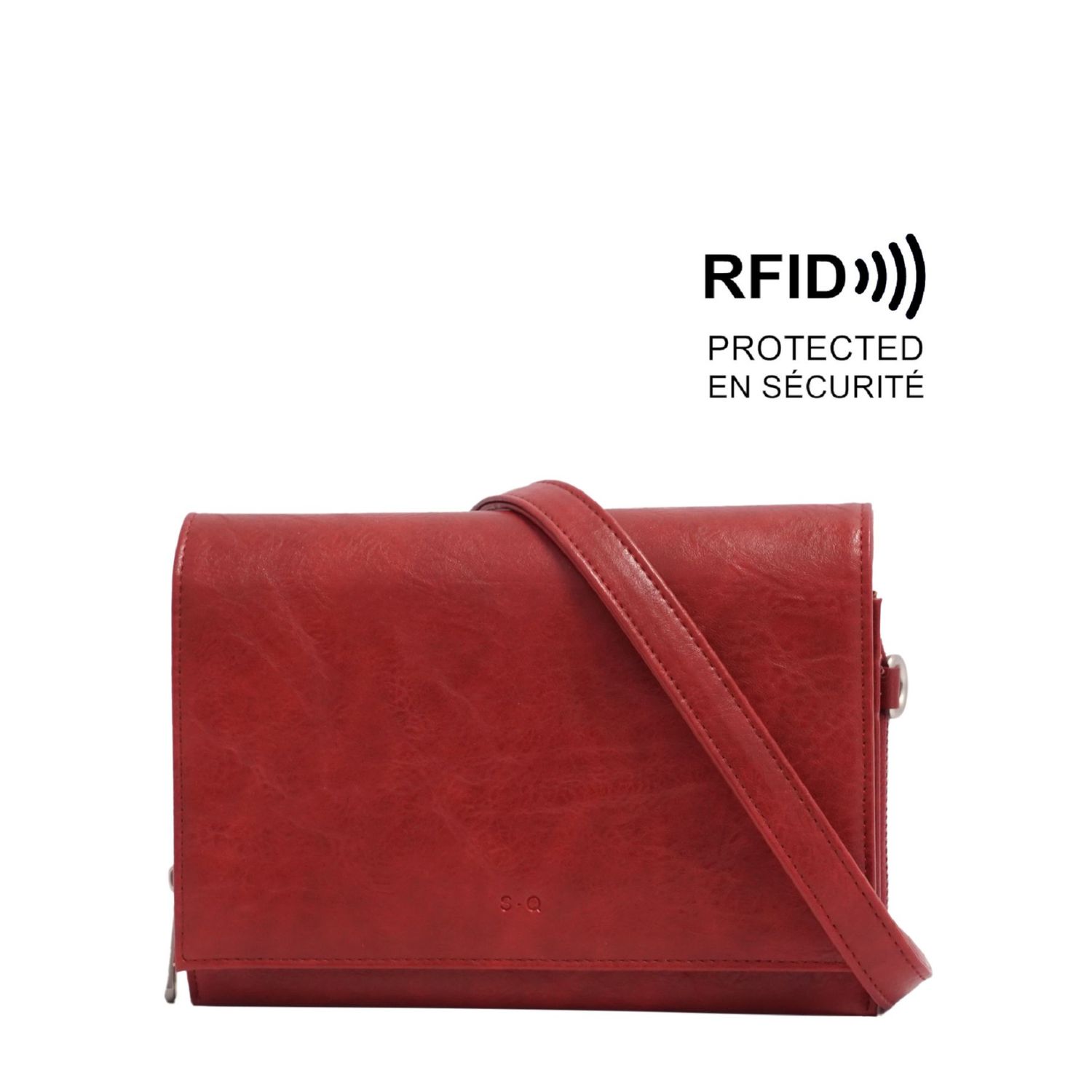 Nita Crossbody Wallet Merlot
