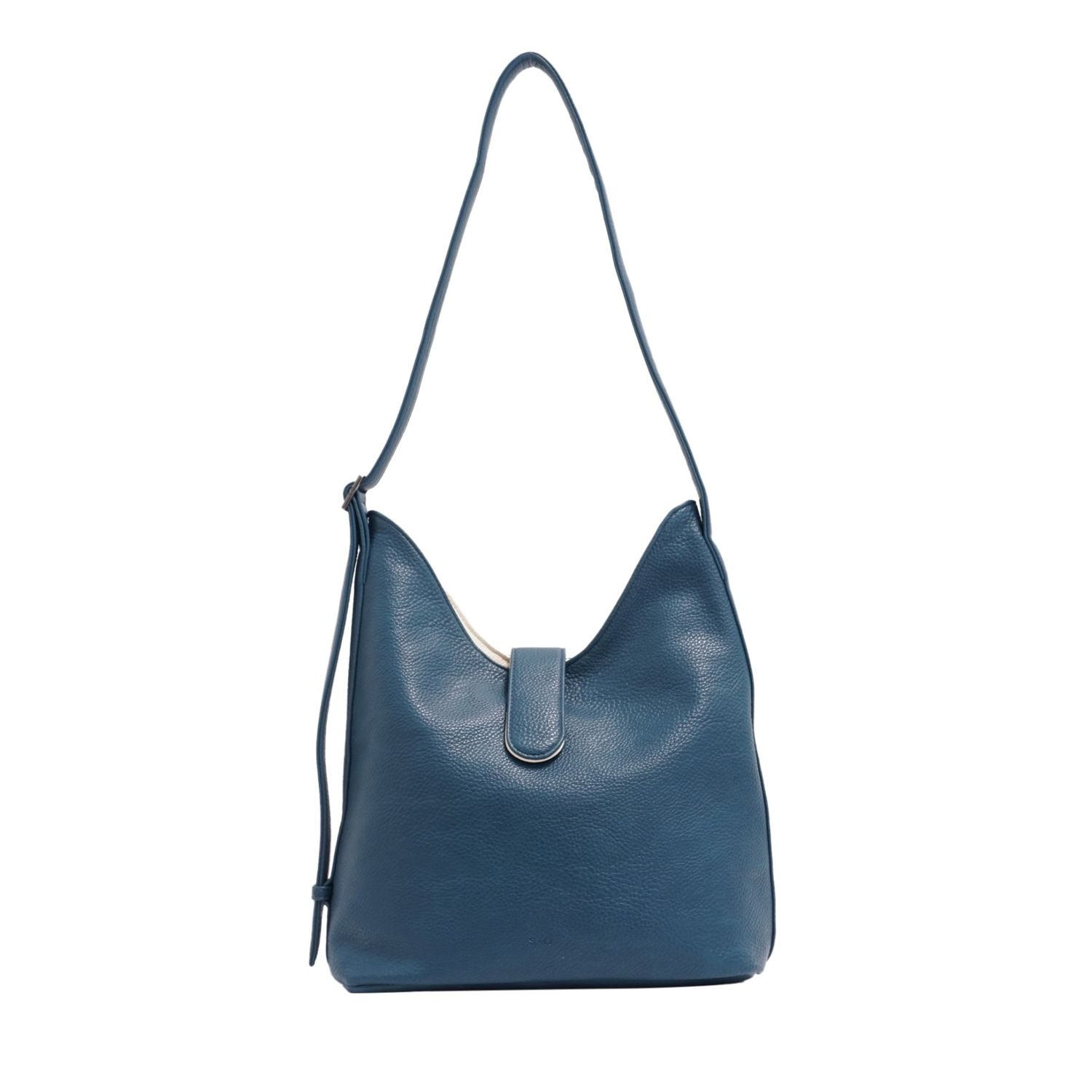 Mona 2-in-1 Reversible Hobo Blue/Ivory