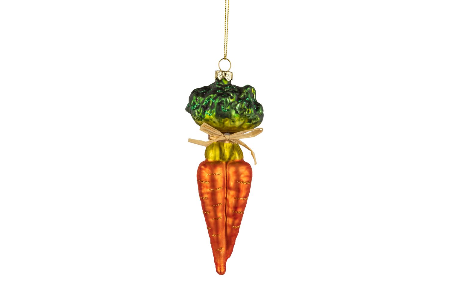 Glass Ornament Carrot
