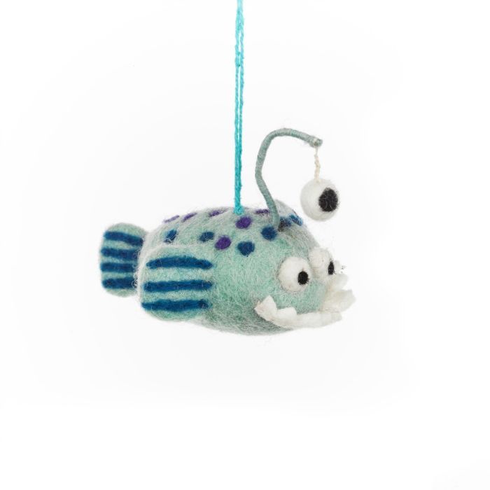 Felt Ornament  Finnigan the Fish
