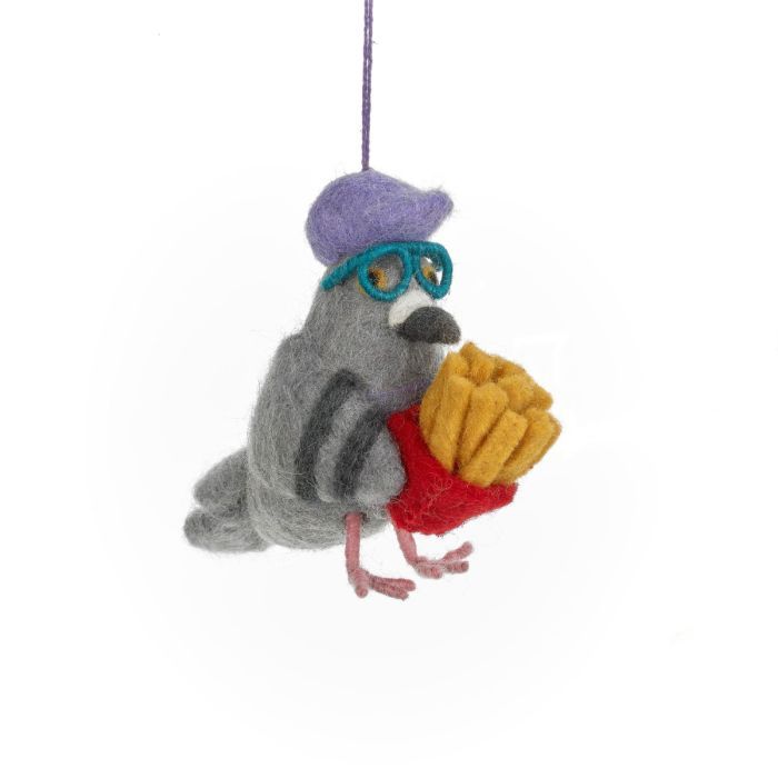 Felt Ornament  McPigeon