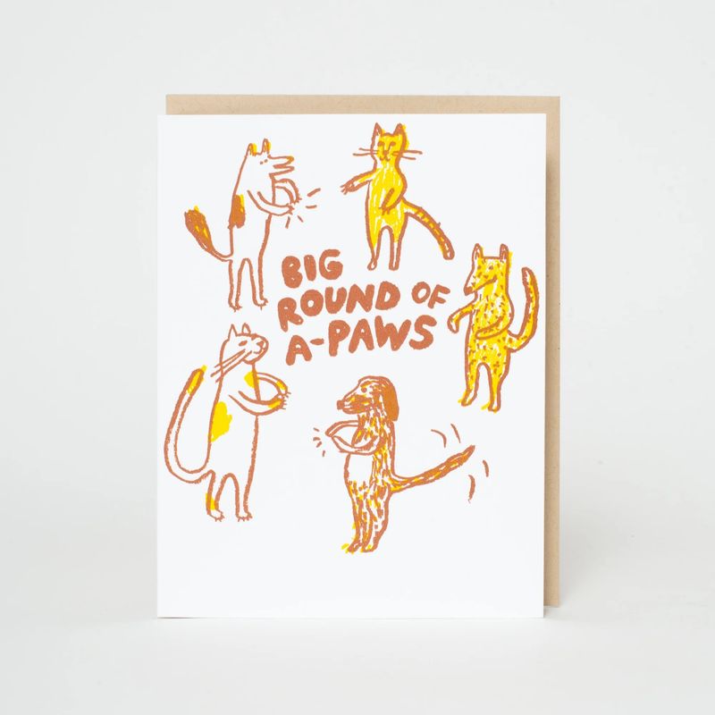 Punny Congrats Letterpress